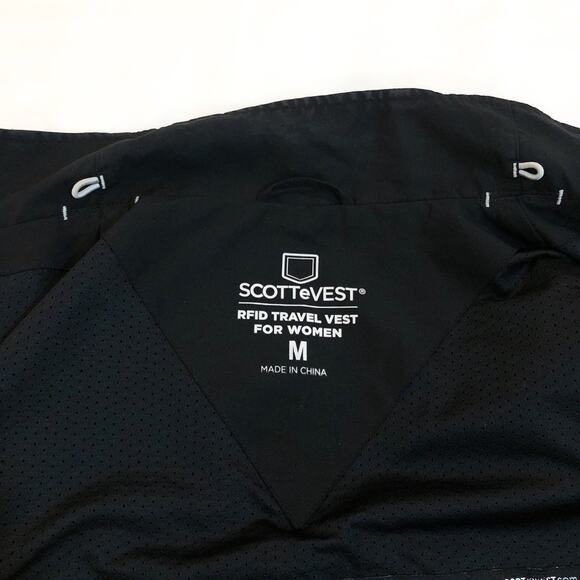 SCOTTeVEST RFID Black Travel Vest - Picture 4 of 9